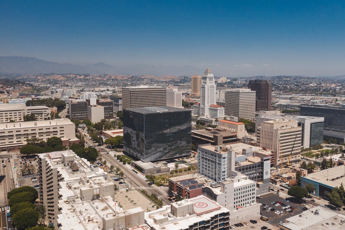 Drone aerial photography Los Angeles