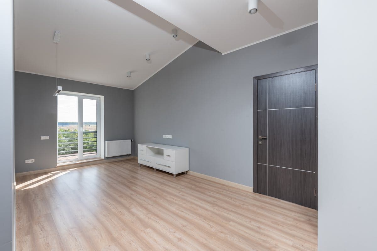 Virtual staging empty apartment Los Angeles